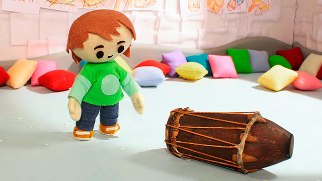 Muñeco, cununo, RTVCPlay, señal colombia, instrumentos