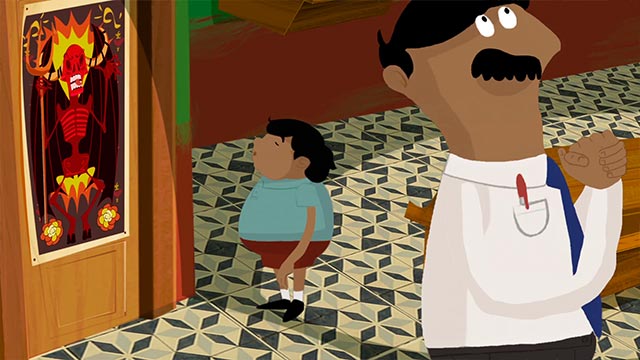 Niño, padre, diablo, funeraria, trabajo, negocio, RTVCPlay, serie, capítulo, ver