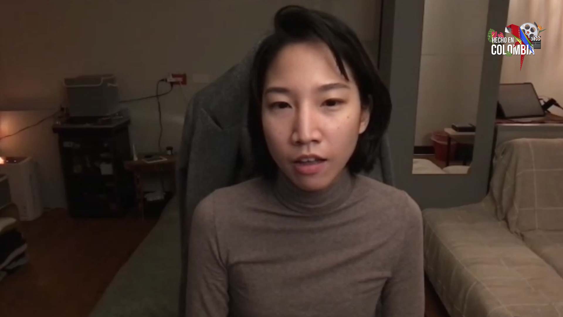 Chien -Yu Lin directora del cortometraje The Sound Of Falling