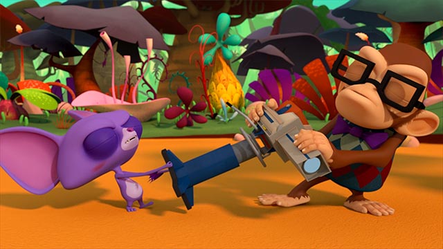 Tin y Tan, ver, animales, documental, murciélago, chimpancé, serie, infantil, niños, gratis, RTVCPlay, Señal Colombia