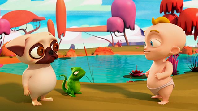 Tin y Tan, RTVCPlay, serie, infantil, ver, gratis, completa, episodios, perro, lobo, Señal Colombia