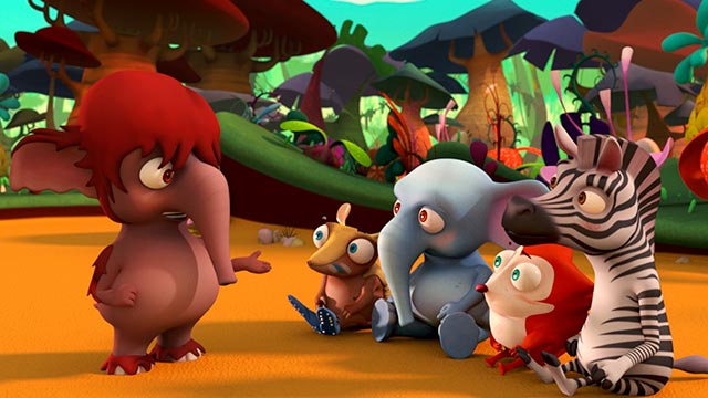 Tin y Tan, animales, ver, gratis, mamut, niños, RTVCPlay, Señal Colombia, serie, infantil