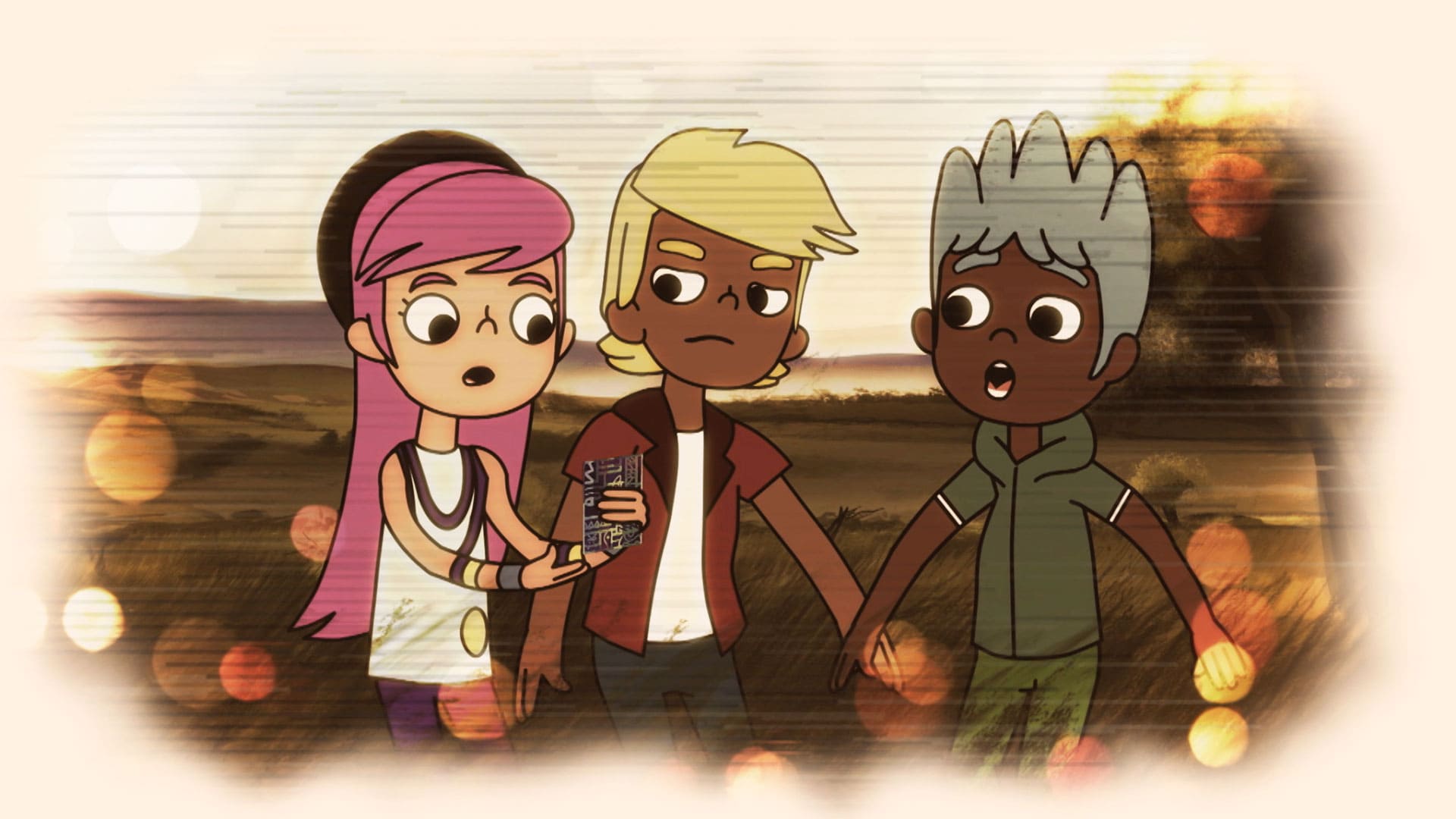 amistad, libros, el antiguo espantijo, recuerdos de espantijos, ver espantijos mundos encantados, atrapados en un juego, series animadas sobre espantos, series para niños, series online, series gratis, series de señal colombia