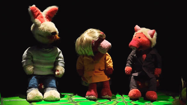 el conejo con Hill y Billary, mi señal, series infantiles, el show de perico, genero, series online, roles de genero, hembras y machos, mujeres y hombres