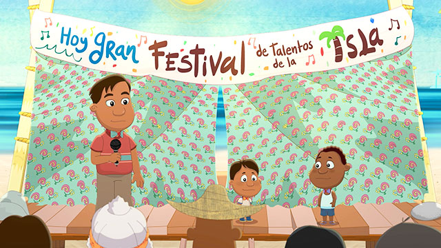 Concurso de chistes, festival de talentos, canciones infantiles, karaokes para niños, series online, series gratis, series de señal colombia