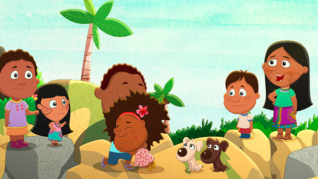 Hermanitos se abrazan, niños colombianos, musica para niños, canciones infantiles, karaokes para niños, series online, series gratis, series de señal colombia