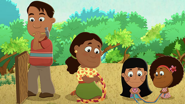 Amiga de Guille y Cande, tradiciones colombianas, canciones infantiles, karaokes para niños, series online, series gratis, series de señal colombia 