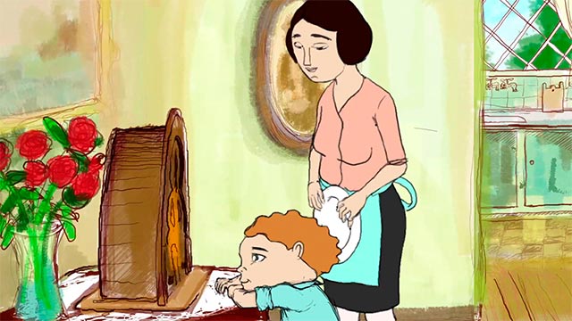 Radio, niño, mamá, escuchar, familia, trabajo, RTVCPlay, serie, completa 