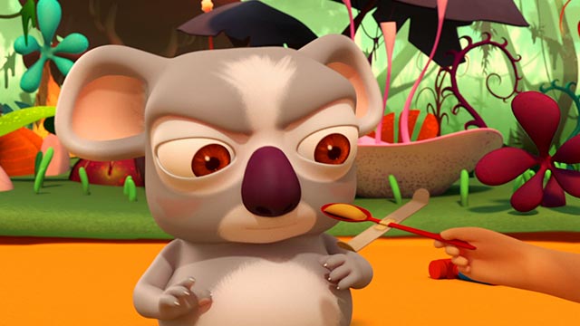 Tin y Tan, RTVCPlay, serie, ver, gratis, koala, animal, capricho, niños, ayudar, paciencia, Señal Colombia