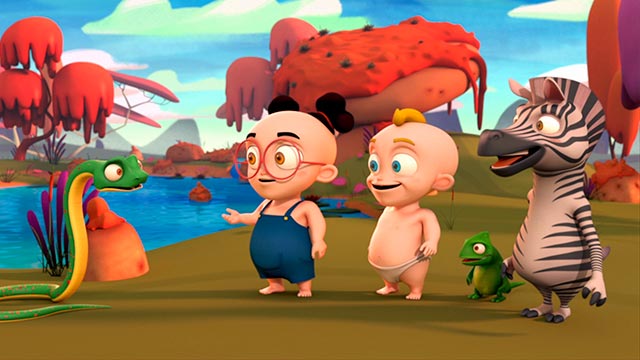 Tin y Tan, RTVCPlay, ver, chisme, niños, gratis, historia, mentiras, pelea, animales, serie, completa, episodio