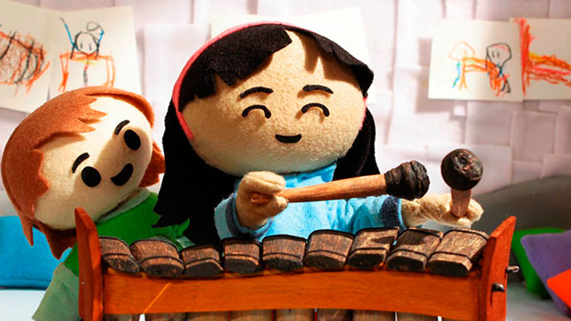 Marimba, niños, RTVCPlay, aprender, música, sonidos, ritmo, serie infantil, instrumentos