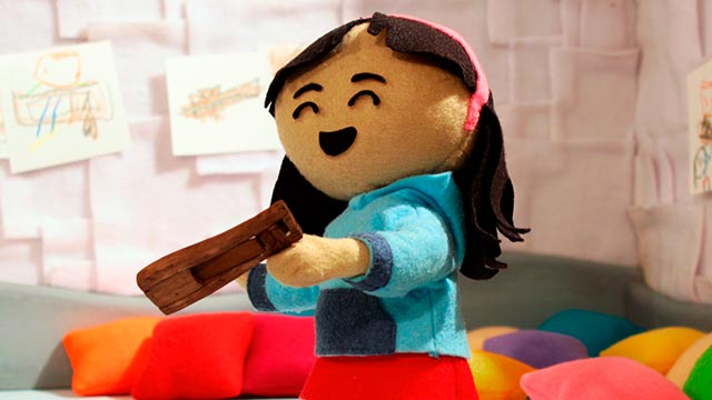 Matraca, niña, sonido, RTVCPlay, serie infantil, diversión