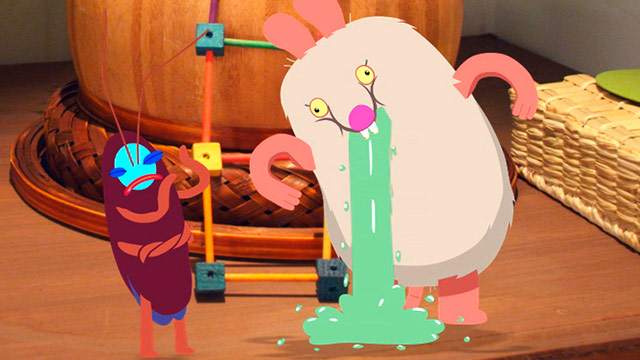 Monstruo, vómito, amigas, comida, receta, frutas, señal colombia, RTVCPlay