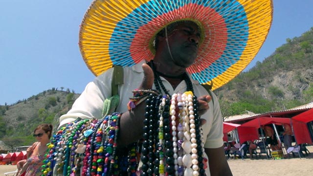 Vendedor informal, RTVCPlay, Señal Colombia, serie, trabajo, playas, diversión, mar, sol