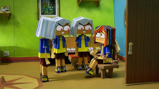 Puerto papel, vomitar clones, labores domesticas, muñecos animados en papel, series infantiles, series online, series de señal colombia, ver serie de puerto papel