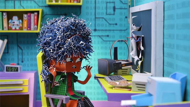 poderes, matilde, videojuego, vida real, muñecos animados en papel, series infantiles, series online, series de señal colombia, ver serie de puerto papel