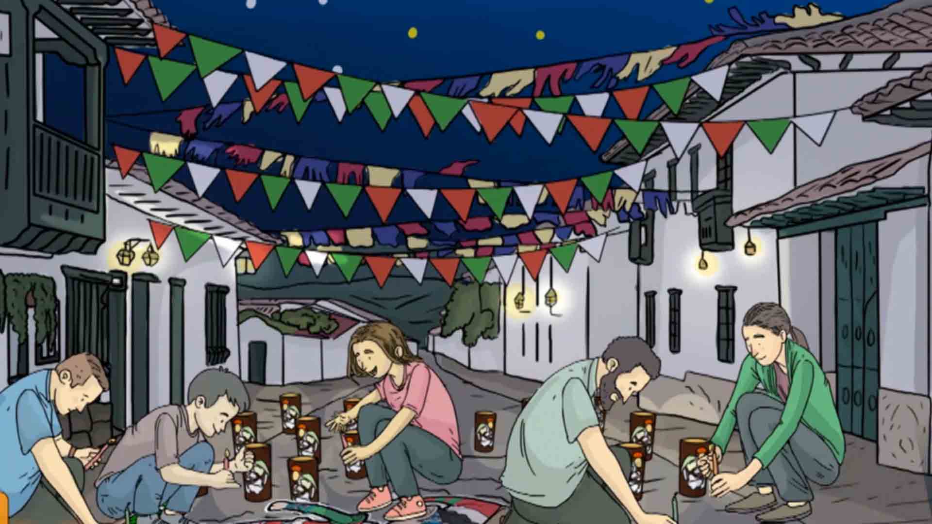 navidad en las calles, navidad, navidad en familia, navidad para niños, significado de la navidad en familia, series educativas, señal colombia, series divertidas