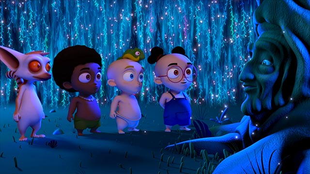 Tin y Tan, RTVCPlay, serie, ver, gratis, completa, infantil, niños, lémur, temor, investigar 