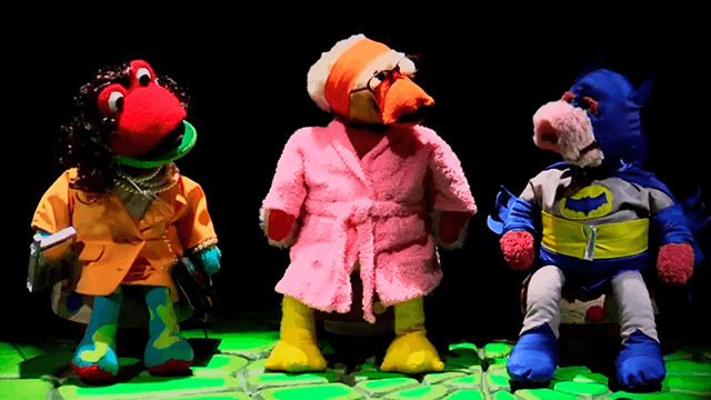 la pata, la rana y batmen, mi señal, series infantiles, el show de perico, titeres, series online, tecnologia, dispositivos tecnologicos