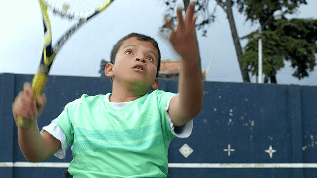 Tenis, juego con raqueta, niño, tenis deporte, serie para niños, RTVCPlay