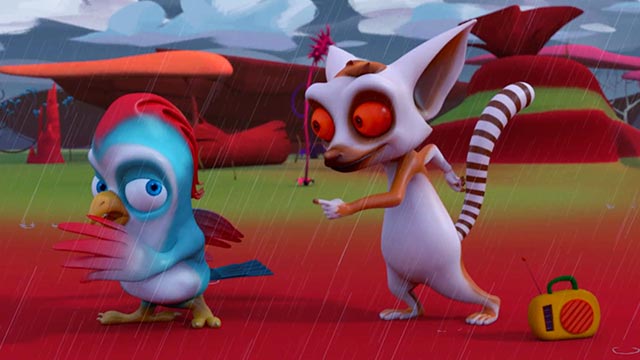 Tin y Tan, lémur, lluvia, medio ambiente, RTVCPlay, serie, Señal Colombia, ver, gratis