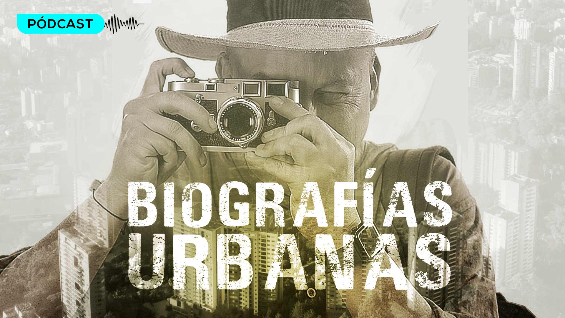 Biografías urbanas pódcast, disponible ahora en la plataforma de streaming RTVCPlay