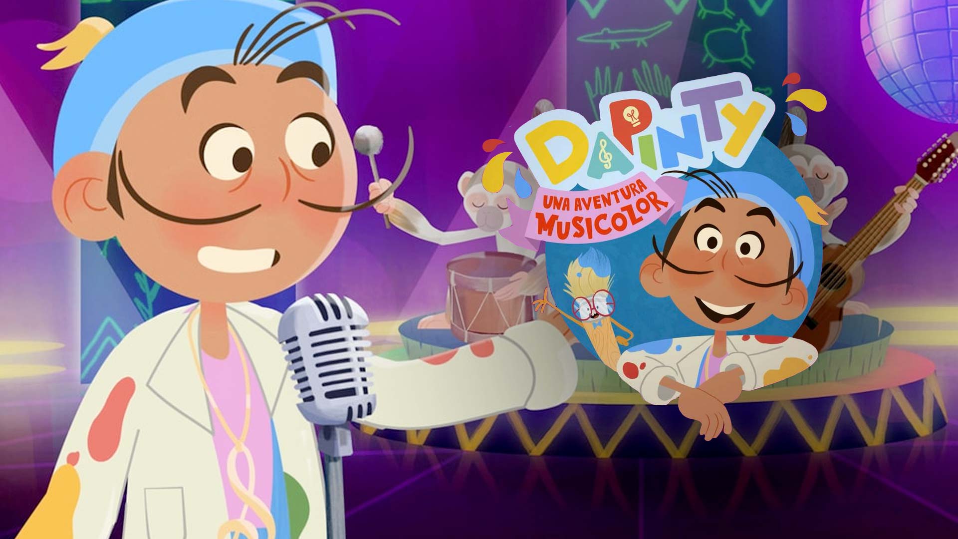 Dapinty, una aventura musicolor, disponible ahora en la plataforma de streaming RTVCPlay