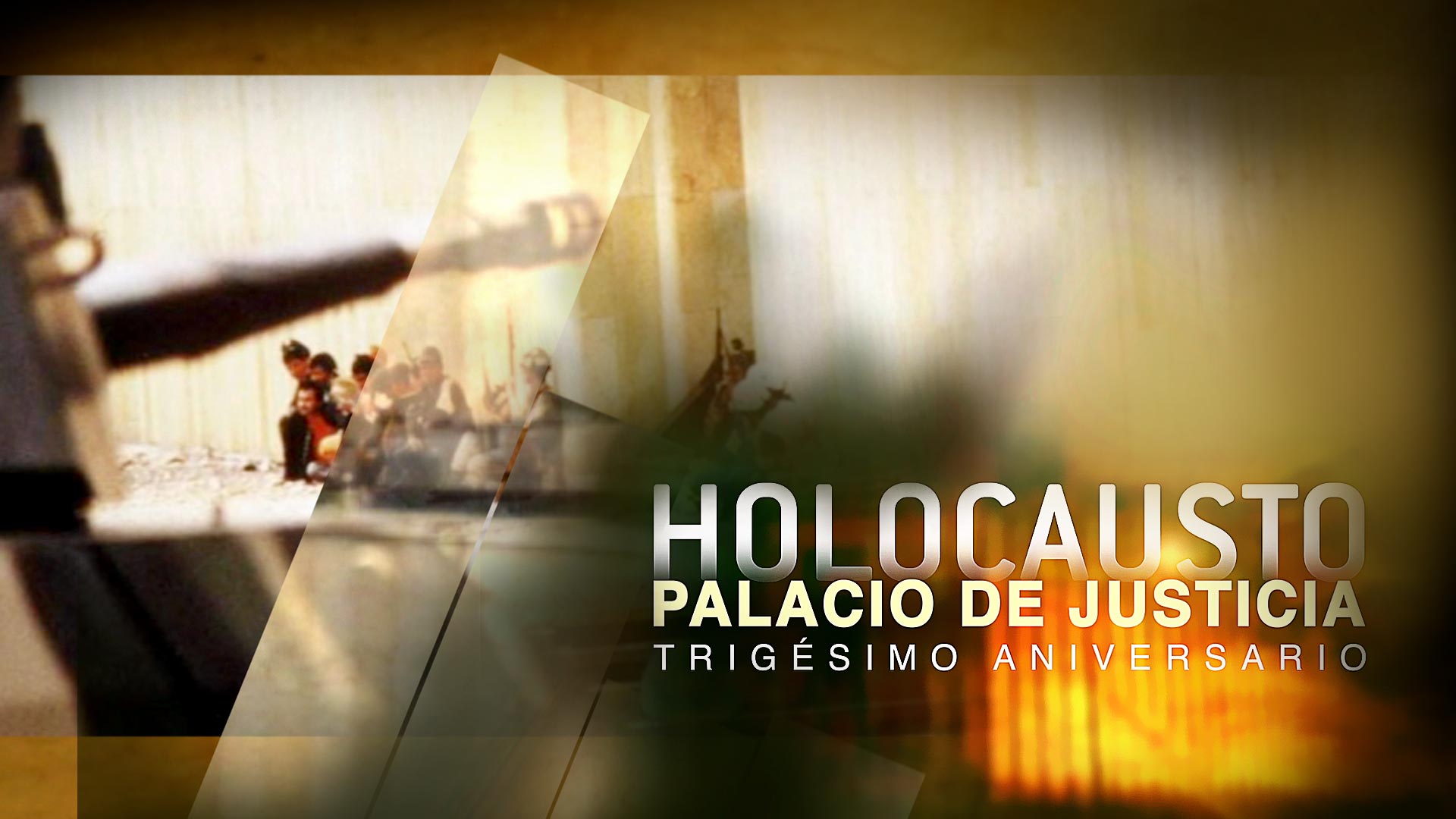 Póster de Holocausto Palacio de Justicia