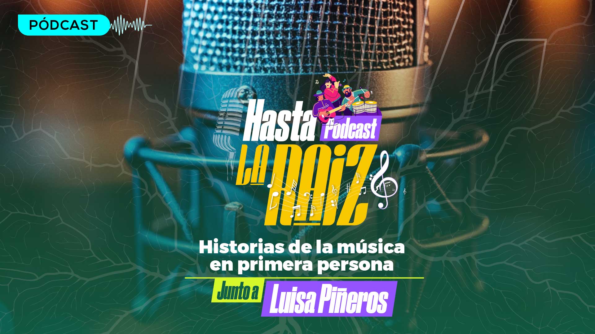 Escucha ahora Hasta la raíz, pódcast de Radio Nacional de Colombia, en la plataforma de streaming RTVCPlay