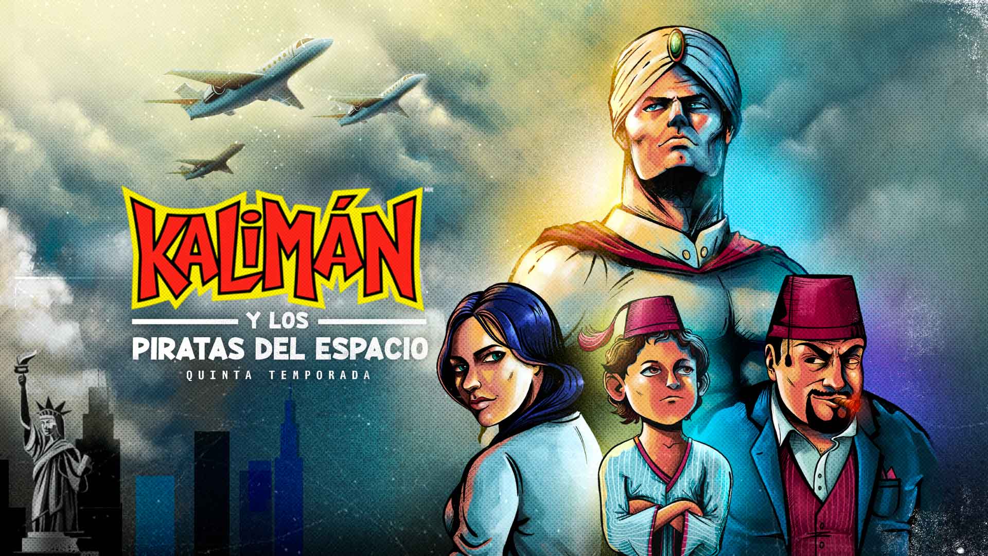 Kalimán, el hombre increíble - Los Piratas del Espacio