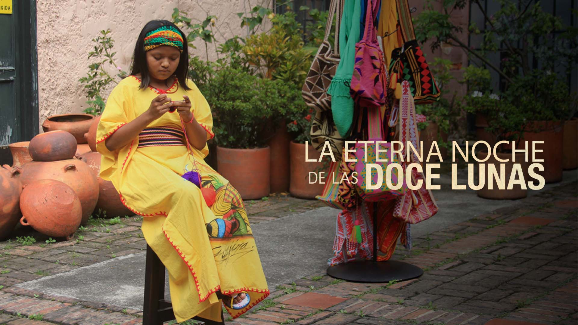 Póster de La eterna noche de las doce lunas, documental dirigido por Priscila Padilla, en la plataforma de RTVCPlay