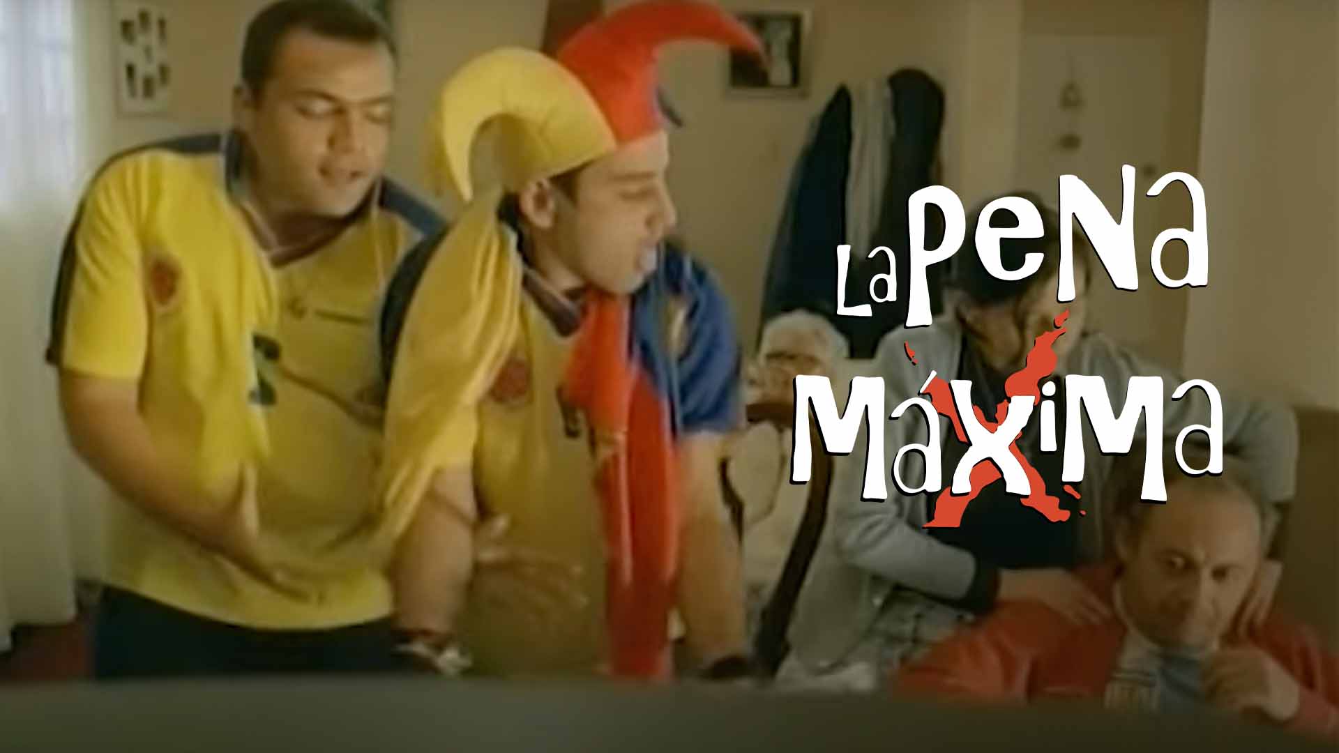 Póster de La pena máxima, largometraje dirigido por Jorge Echeverry, disponible ahora en la plataforma de streaming RTVCPlay