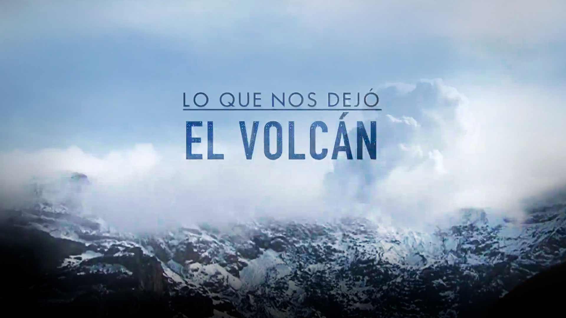 Póster de Lo que nos dejó el volcán