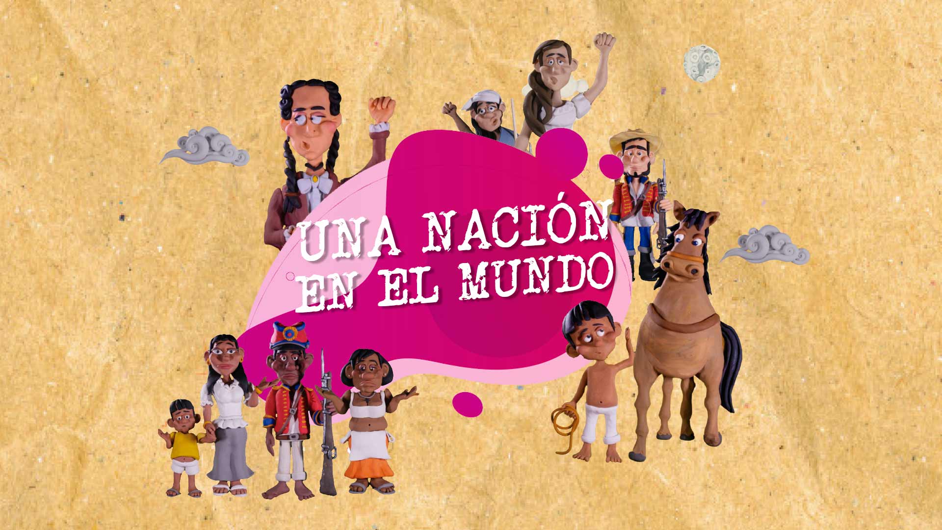 Caballo en plastilina