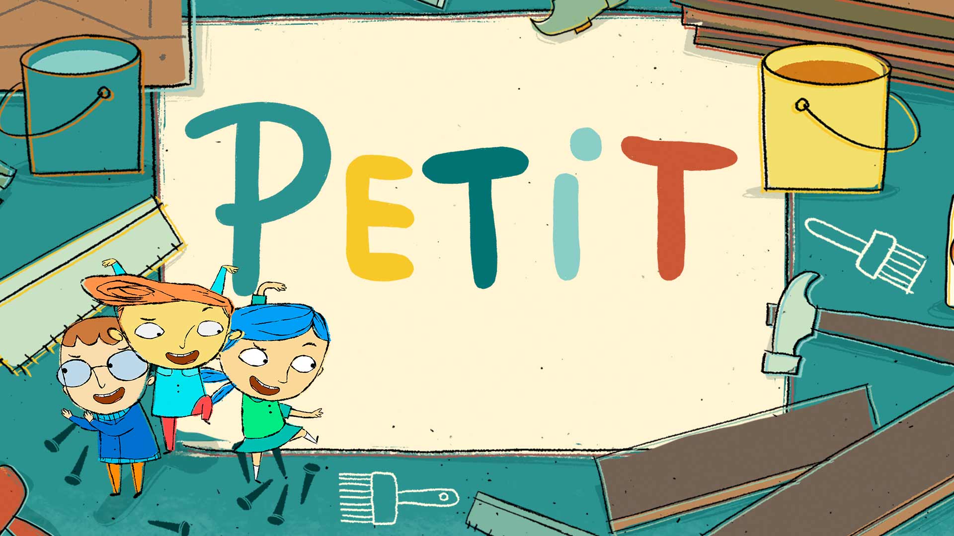 Póster PETIT, serie, gratis, infantil, petit, mascota, interpretaciones de niños, cuestionar, razonar, pensamientos de niños, series gratis, series online, series de niño