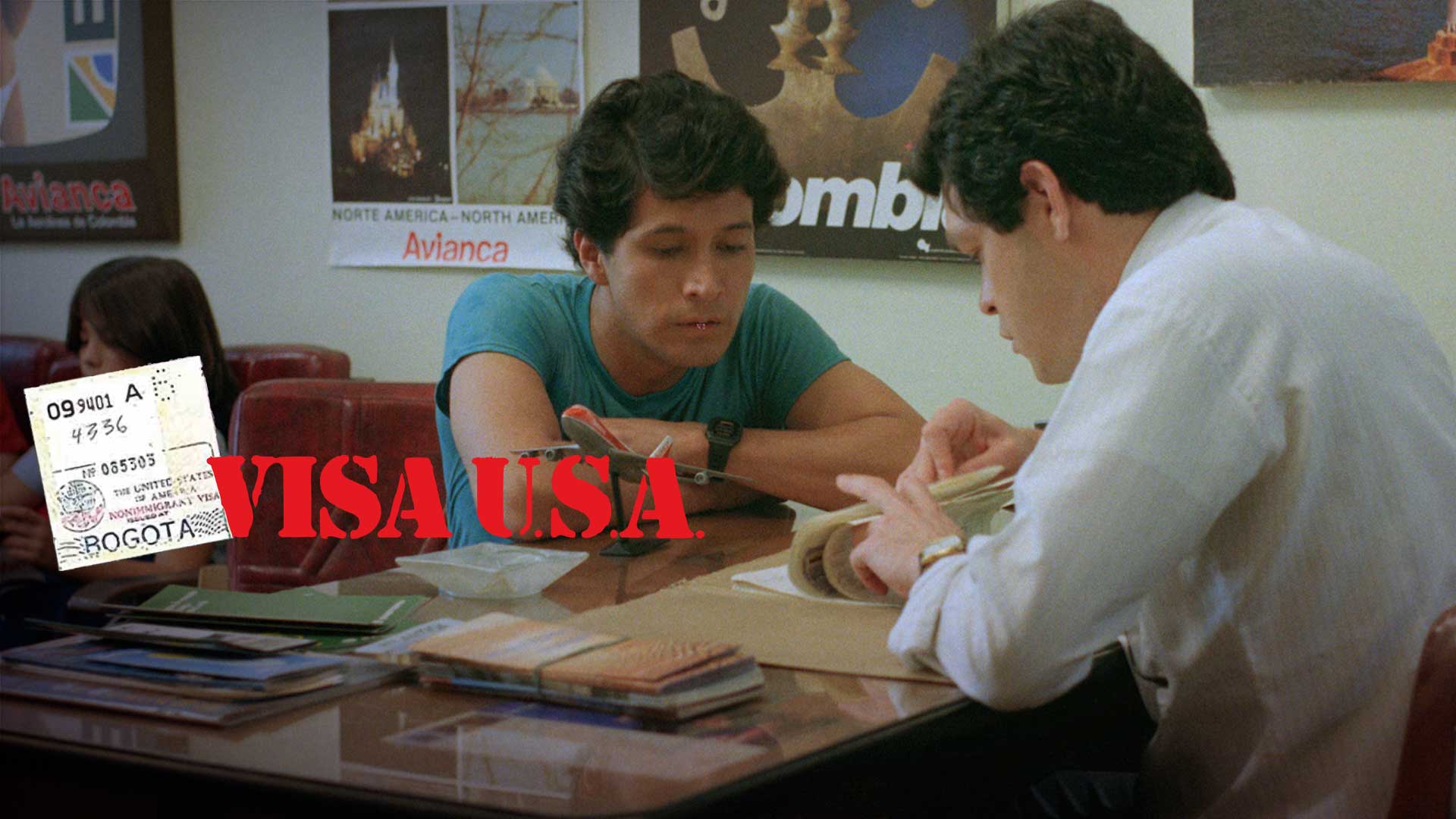 Visa USA, Vicky Hernández, Lisandro Duque, peliculas colombianas gratis, peliculas online, migrar a estados unidos, colombianos en USA