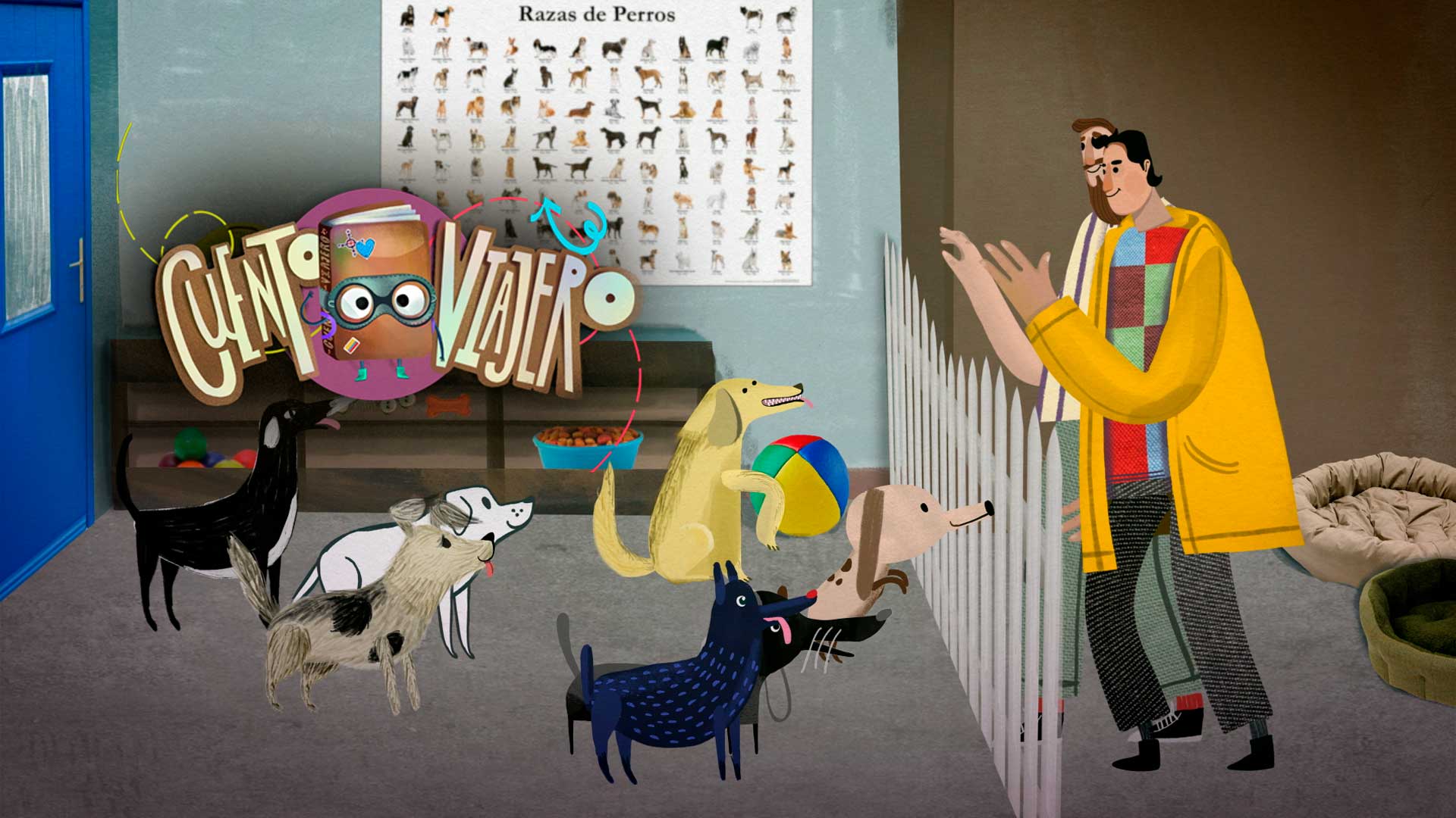 Diversas razas de perros