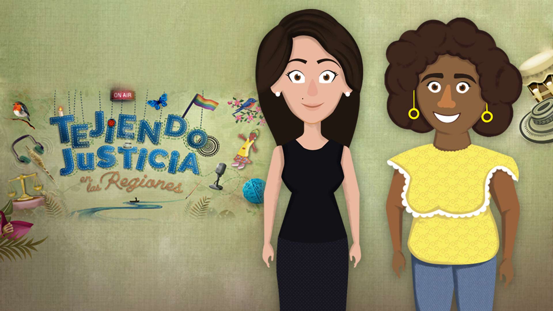 Poster oficial Tejiendo Justicia 