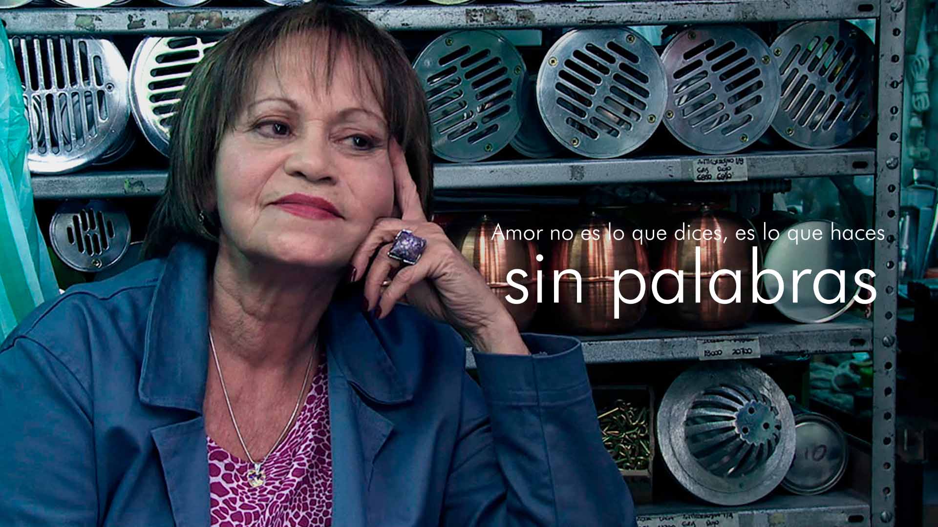 Póster de Sin palabras, película colombiana disponible ahora en la plataforma de streaming RTVCPlay