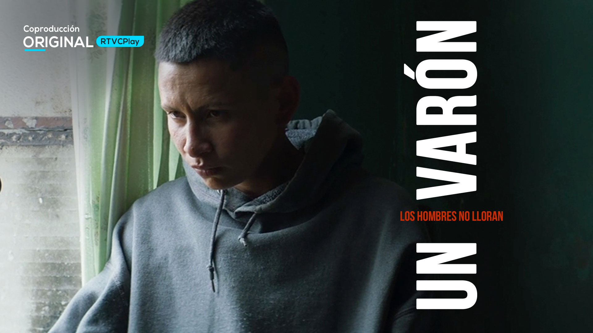 Póster Un varón, película de ficción colombiana